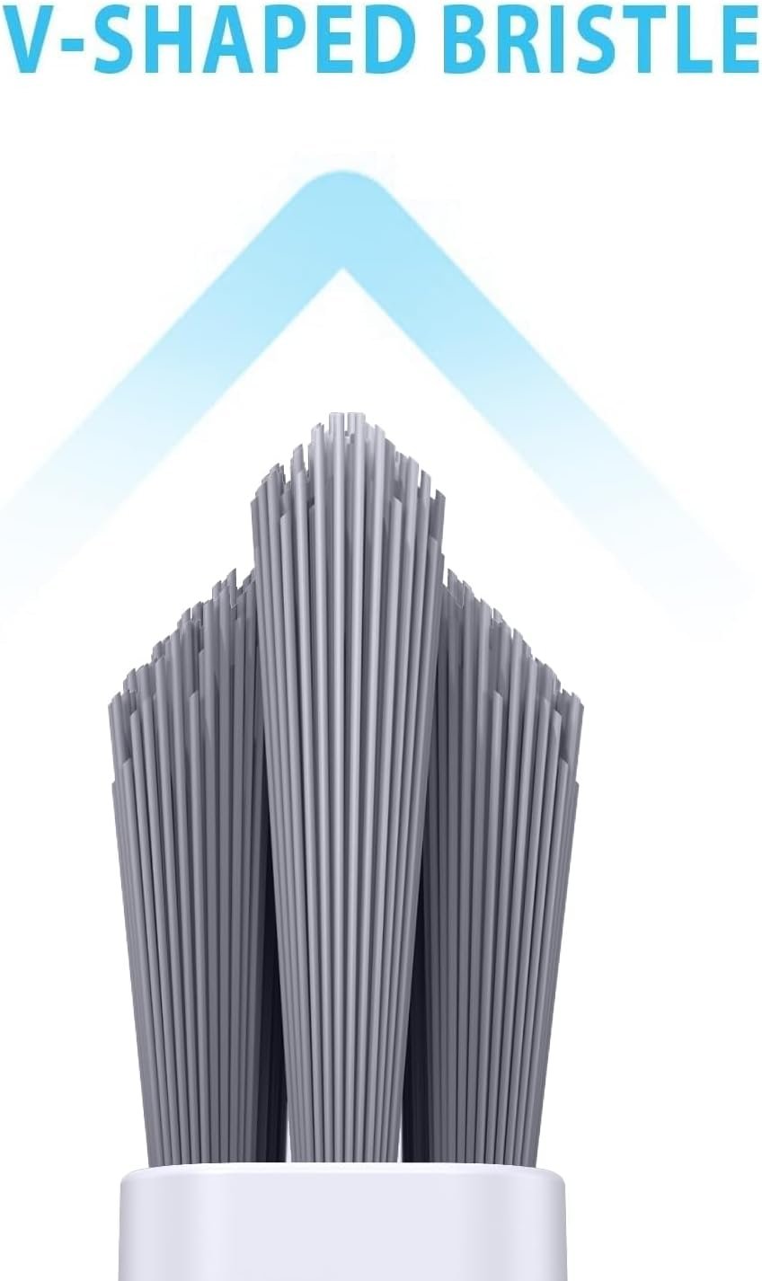 Grout Cleaner Brush V Shape, Stiff Grout Cleaning Brushes - Image 5