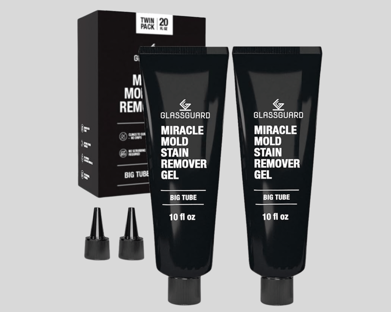 GlassGuard Miracle Mold Removal Gel Pack of 2