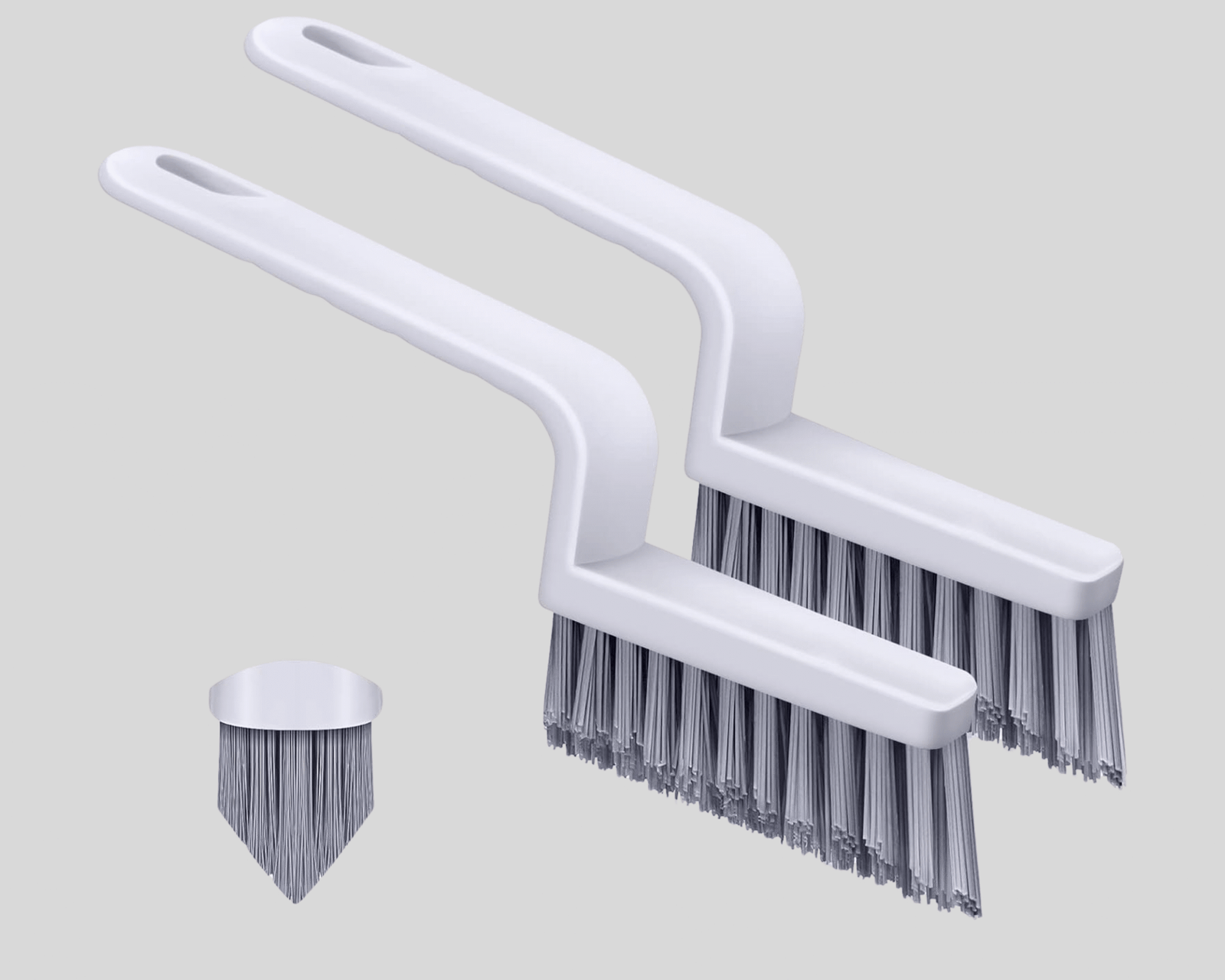 Grout Cleaner Brush V Shape, Stiff Grout Cleaning Brushes