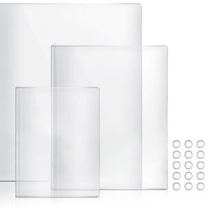 3-Piece Acrylic Cutting Board Set with Counter Lip